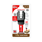 Diablo DOU125JCW 1-1/4”(w) x 1-3/4”(d) AMPED™ Demo Demon™ Universal Fit Carbide Teeth Oscillating Blade for Clean Wood