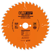 CMT 296.165.56H THICK NON-FERROUS METAL & MELAMINE 6-1/2”x20mm T=56 TCG (-6° NEG)