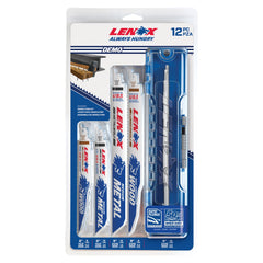 Lenox 1214412RKD 12-Piece DemoWolf Reciprocating Saw Blade Demolition Kit with Case - image 2