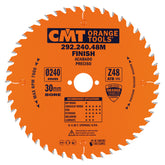 CMT 292.165.40H FINE FINISH 6-1/2”x0.087”/0.064”x20mm T=40 ATB