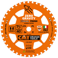 CMT 251.324.04 CIRCULAR SAW BLADE ITK ORANGE CARBIDE TIPPED D=4-1/2in T24 ATB 8° B=3/8inch