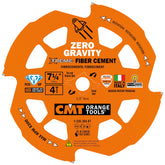CMT 236.304.07 FIBER CEMENT ZERO GRAVITY SAW BLADE 7-1/4’’x5/8” <> T=4 ATB PCD