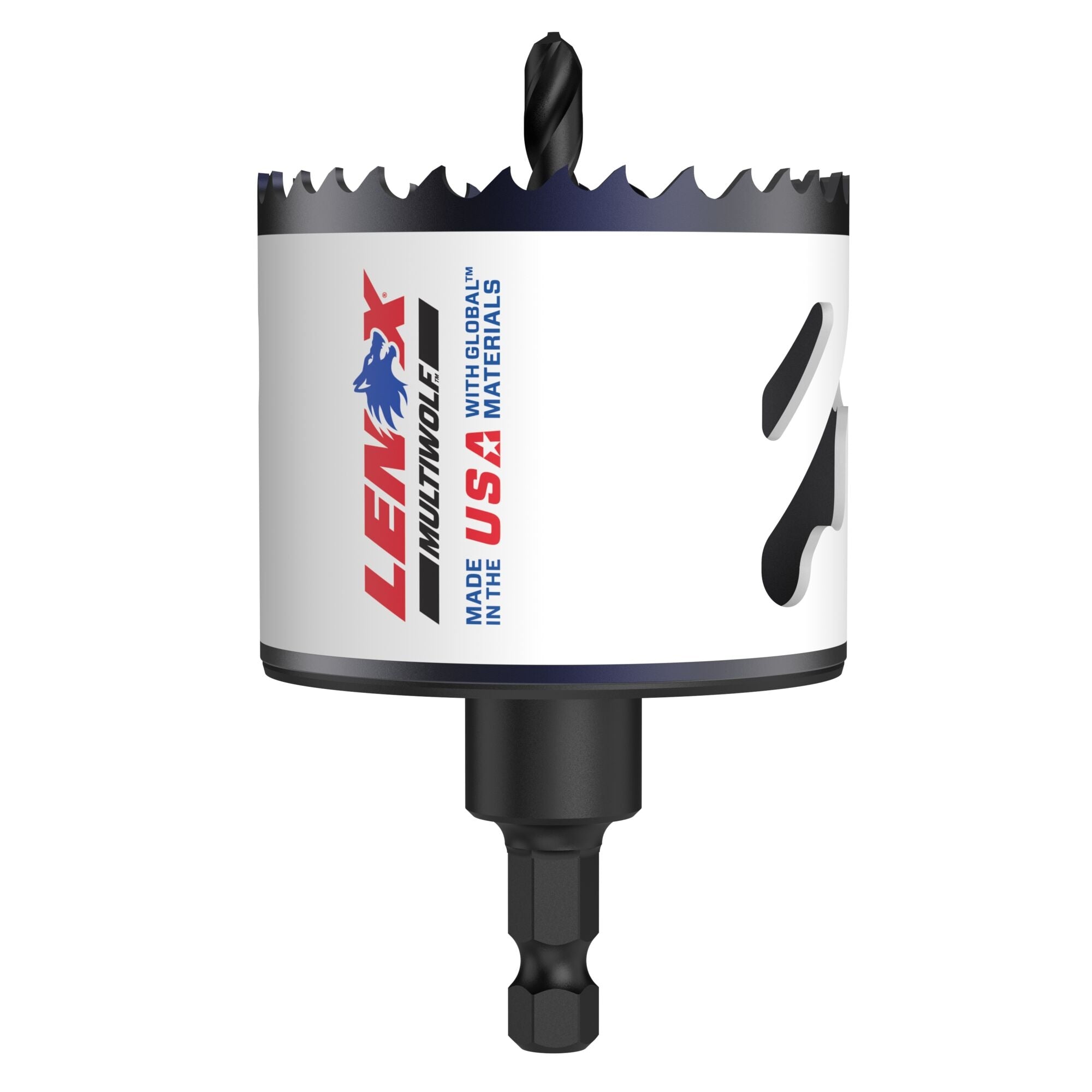 Lenox 1772954 2-1/2" (64mm) Speed Slot Bi-Metal Hole Saw with Arbor - image 1