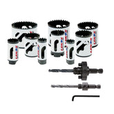 Lenox 1786647 Electrician/Plumber Speed Slot Bi-Metal Hole Saw Kit, 13-Piece - image 1