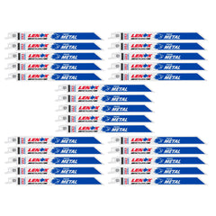 Lenox 1855567 8" x 3/4" x .035" 14 TPI Bi-Metal Reciprocating Saw Blades, 25-Pack - image 1