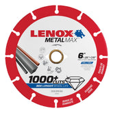 Lenox 1972923 Metalmax 6" x 7/8" Diamond-Edge Cut-Off Wheel - image 1