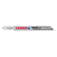 Lenox 1991408 4" x 3/8" x .050" 6 TPI T-Shank Jig Saw Blades, 25-Pack - image 1