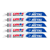 Lenox 201769110R 9" x 1" x .042" 10 TPI Bi-Metal Reciprocating Saw Blades, 5-Pack - image 1