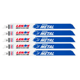 Lenox 2019012118R 12" x 1" x .042" 18 TPI Bi-Metal Reciprocating Saw Blades, 5-Pack - image 1