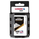 Lenox 20352GOLD100D Gold Utility Knife Blades, 100-Pack - image 1