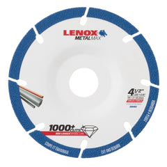 Lenox 2044467 4-1/2" x 7/8" Diamond Combo Cut and Grind Wheel - image 1