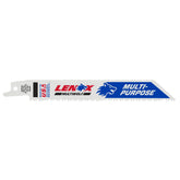Lenox 20493B610R 6" x 3/4" x .035" 10 TPI Bi-Metal Reciprocating Saw Blades, 25-Pack - image 2