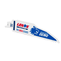 Lenox 20514B6066R 6" x 1" x .062" 6 TPI Demolition Bi-Metal Reciprocating Saw Blades, 25-Pack - image 3