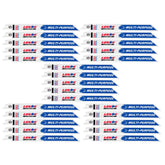 Lenox 20590B810R 8" x 3/4" x .050" 10 TPI Bi-Metal Reciprocating Saw Blades, 25-Pack - image 1
