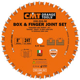 CMT 230.224.08 BOX & FINGER JOINT SET 8’’x0.250”/0.125”x5/8’’ T=24+24 FTG