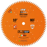 CMT Orange Tools P10080 - ITK XPLUS Ultra Finish Blade HW D=10x80T HiATB Bore=5/8"