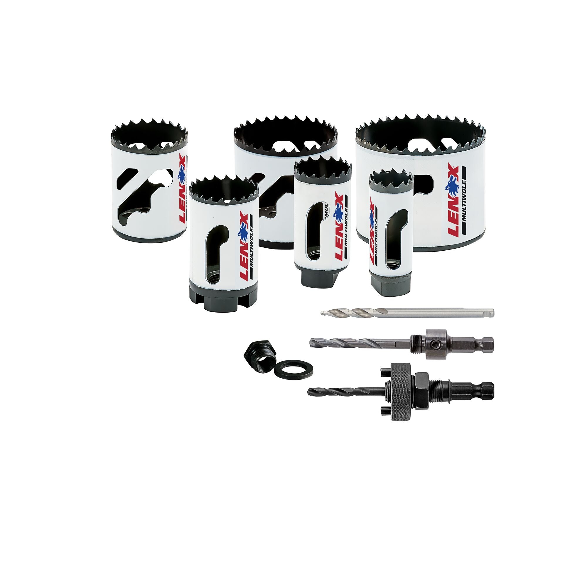 Lenox 30800600L Electrician Bi-Metal Hole Saw Kit, 10-Piece - image 1