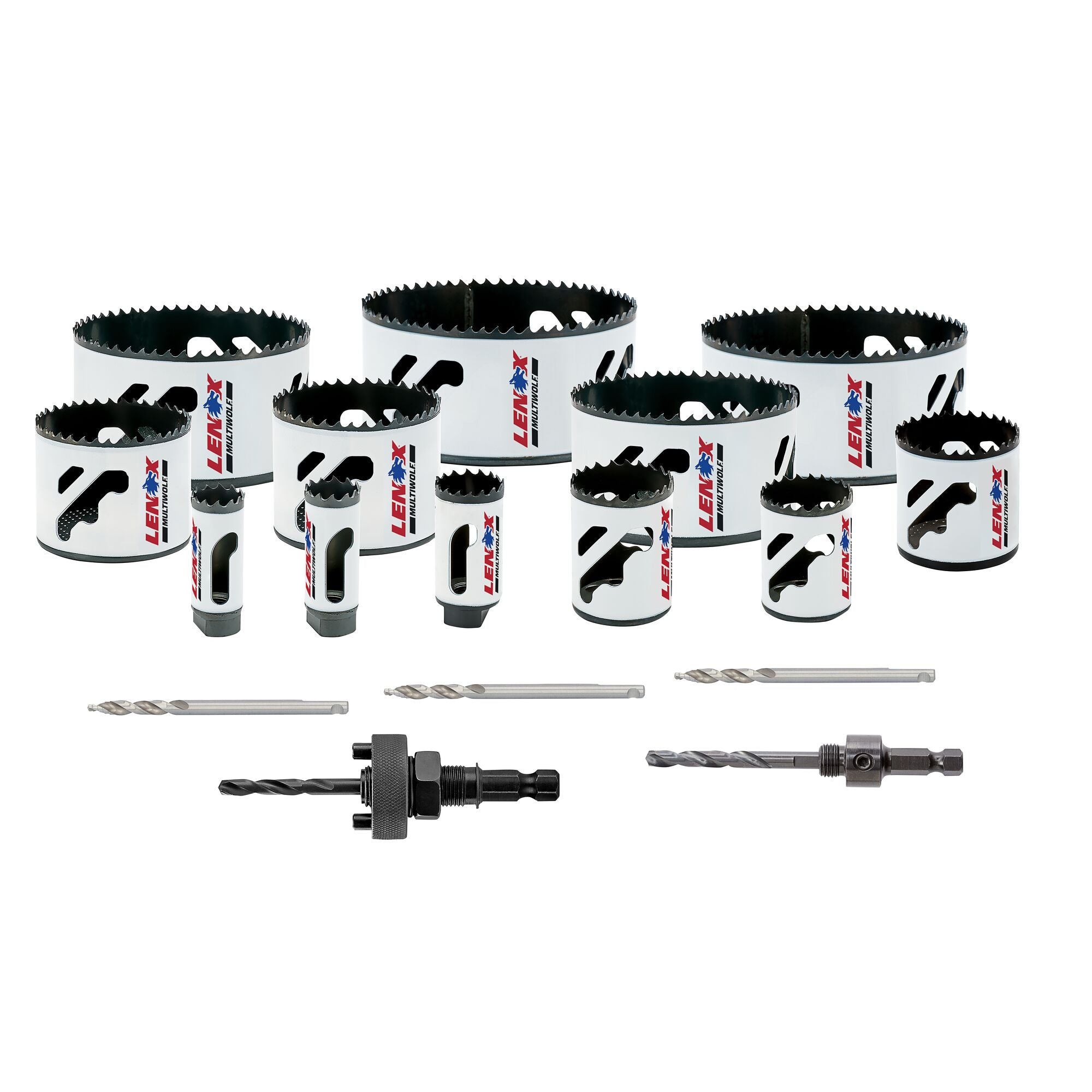 Lenox 308011200P Plumber's Speed Slot Bi-Metal Hole Saw Kit, 17-Piece - image 1