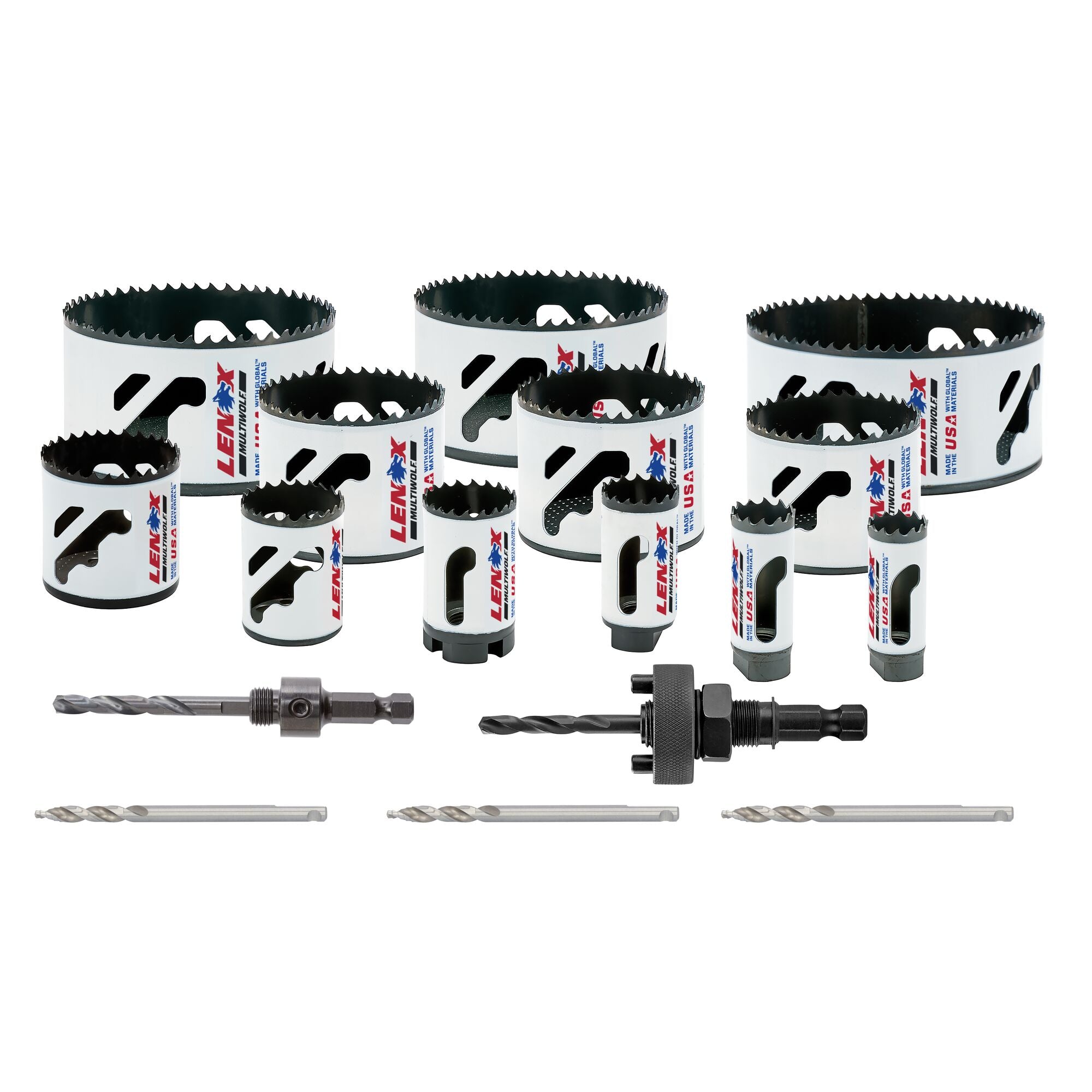 Lenox 308021200L Electrician Bi-Metal Hole Saw Kit, 17-Piece - image 1