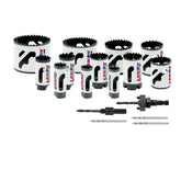 Lenox 308201200G Contractor Speed Slot Bi-Metal Hole Saw Kit, 17-Piece - image 1
