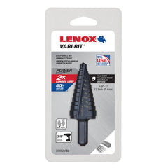 Lenox 30882VB2 Vari-Bit VB2 Step Drill Bit, 1/2" to 1" - image 1