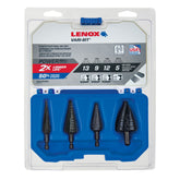 Lenox 30929VB30929 Vari-Bit Step Drill Bit Kit, 4 Sizes 1/8" to 1-3/8" - image 2