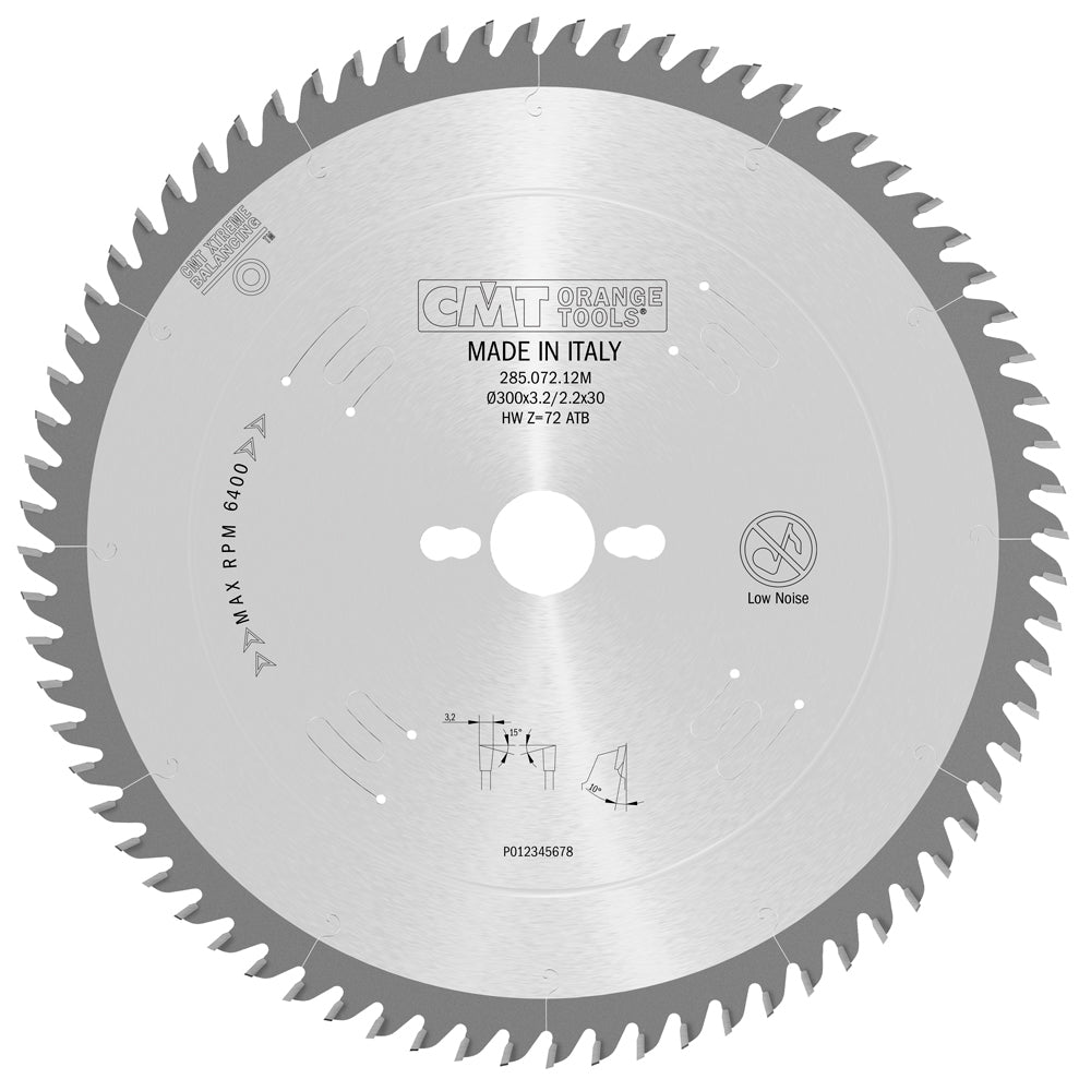 CMT 285.072.14M INDUST. BLADE 350x72x3.5x30mm