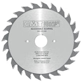 CMT 289.100.20H INDUSTRIAL SCORING ADJUSTABLE 100x2.8-3.6x20mm T=10+10 FLAT