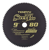 Tenryu SPS-23080: 9" x 80 Tooth Steel-Pro Stainless Steel Cutting Blade