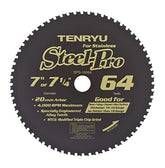 Tenryu SPS-18064: 7" x 64 Tooth Steel-Pro Stainless Steel Cutting Blade