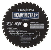 Tenryu HMC-18536BW: 7-1/4" x 36 Tooth Heavy Metal Plus Steel Cutting Blade