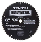 Tenryu HM-30554DX: 12" x 54 Tooth Heavy Metal Steel Cutting Blade