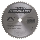 Tenryu PRF-18556CB: 7-1/4" x 56 Tooth Steel-Pro Steel Cutting Blade