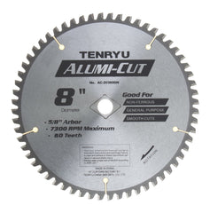 Tenryu PP-20360AB: 8" x 60 Tooth Panel-Pro Saw Blade