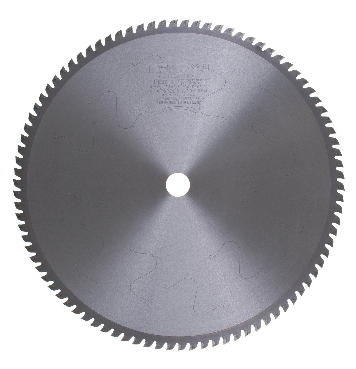 Tenryu SPS-35590: 14" x 90 Tooth Steel-Pro Stainless Steel Cutting Blade