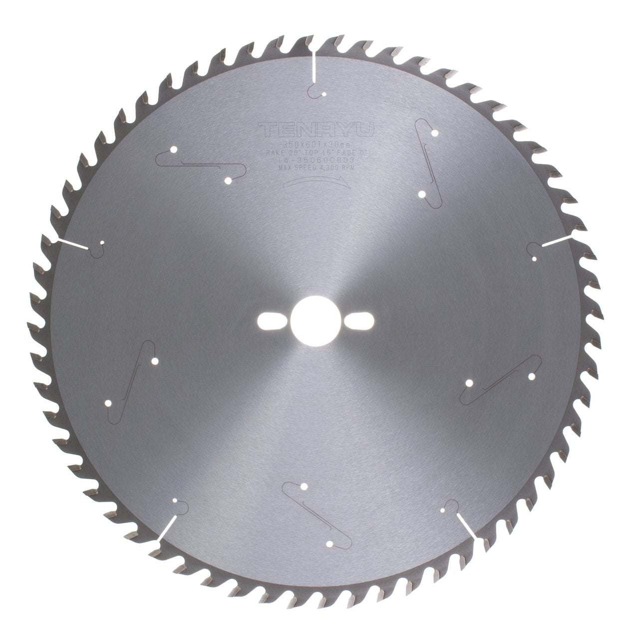 Tenryu IW-35060CBD3: 350mm x 60 Tooth Industrial Table Saw Blade