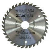 Tenryu PT-11036: 4-3/8" x 36 Tooth Power Tool Saw Blade