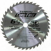 Tenryu CF-16540W: 6-1/2" x 40 Tooth Cord-Free Saw Blade