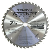 Tenryu PT-18540-T: 7-1/4" x 40 Tooth Power Tool Saw Blade