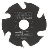 Tenryu PT-10006-1: 4" x 6 Tooth Power Tool Biscuit Joiner Blade