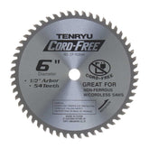 Tenryu CF-13550A2: 5-3/8" x 50 Tooth Cord-Free Non-Ferrous Cutting Blade