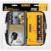DeWalt D1800IR5 5-Piece Impact Rated Hole Saw Set - image 1