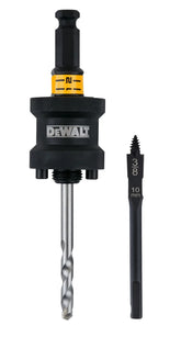 DeWalt DAH9912CPBM 1/2" Shank Rapid Load Quick-Change Carbide Hole Saw Arbor, 1-1/4" to 6-1/4" - image 1