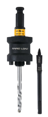 DeWalt DAH9912CPBM 1/2" Shank Rapid Load Quick-Change Carbide Hole Saw Arbor, 1-1/4" to 6-1/4" - image 2