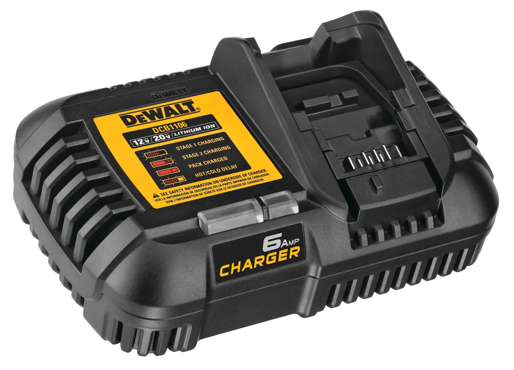 DeWalt DCB1106 12V MAX/20V MAX FLEXVOLT 6 Amp Charger - image 1