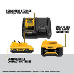 DeWalt DCB135C 12V MAX Battery Starter Kit - image 3