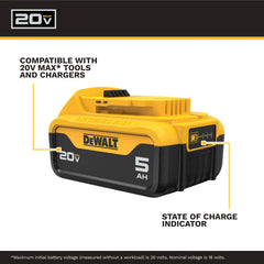 DeWalt DCB205-2 20V MAX 5Ah Battery (2 Pk) - image 3