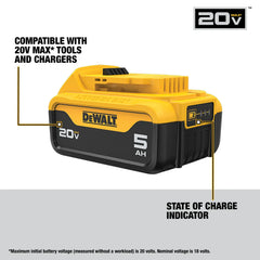 DeWalt DCB205C 20V MAX 5Ah Starter Kit - image 3