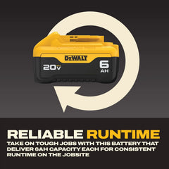 DeWalt DCB206-2 20V MAX 6Ah Battery (2 Pk) - image 3