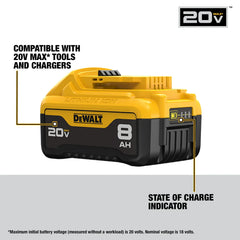 DeWalt DCB206YY 20V MAX 6Ah Battery - image 4